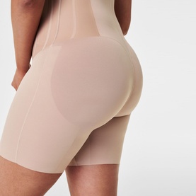 SPANXsupersculpt&trade; TotalContour Open-Bust Mid-Thigh Bodysuit