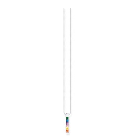 Colourful Stones Bar Necklace