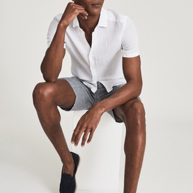 Holiday Linen Shirt