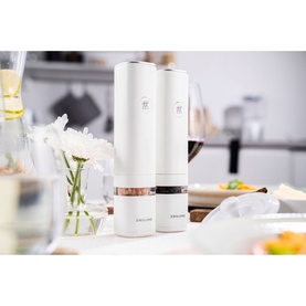 White Electric Spice Mill