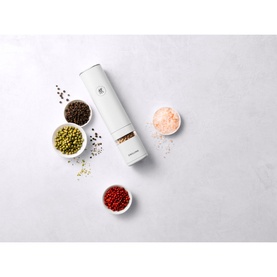 White Electric Spice Mill