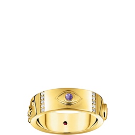 Cosmic Motif Band Ring
