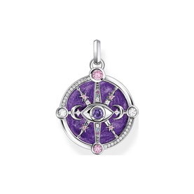 Violet Eye Motif Pendant