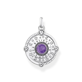 Violet Eye Motif Pendant