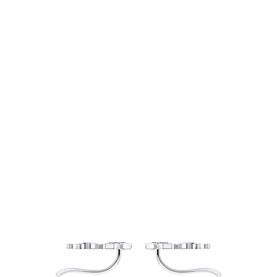 Star-Shaped Ear Climber Stud Earrings