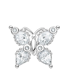 Butterfly Single Stud Earring