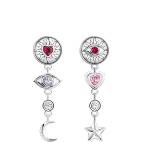 Talismans 3D Drop Earrings