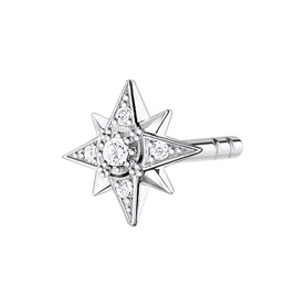Star-Shaped Single Stud Earring