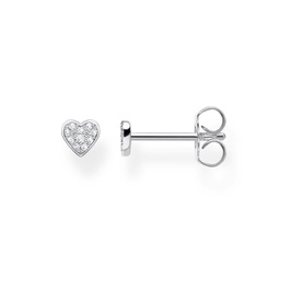 Heart-Shaped Single Stud Earring