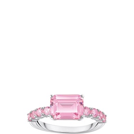 Heritage Glam Pink Solitaire Ring