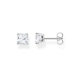 Square-Shaped Stud Earrings