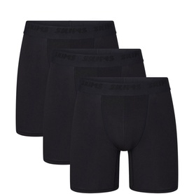 5" Boxer Briefs Three-Pack Obsidian
