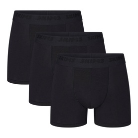 3" Boxer Briefs Three-Pack Obsidian