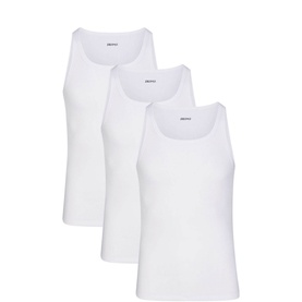 Rib Tank Three-Pack Chalk