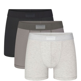3" Boxer Briefs Three-Pack Heather Multi