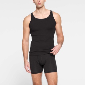 Rib Tank Three-Pack Onyx