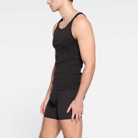 Rib Tank Three-Pack Onyx