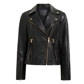 Dalby Leather Biker Jacket