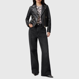 Dalby Leather Biker Jacket