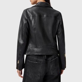 Dalby Leather Biker Jacket