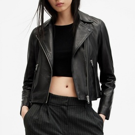 Dalby Leather Biker Jacket