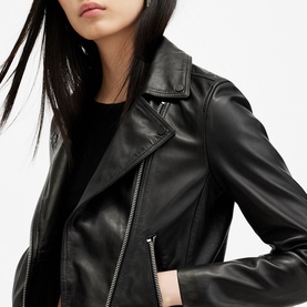 Dalby Leather Biker Jacket