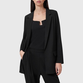 Aleida Open-Front Blazer