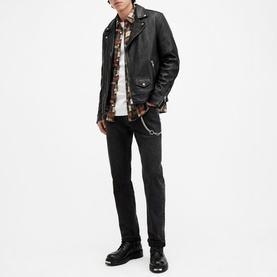 Milo Leather Biker Jacket