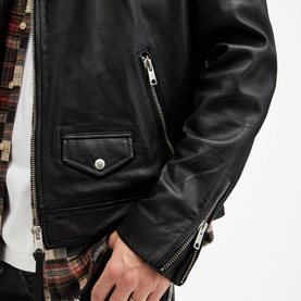 Milo Leather Biker Jacket