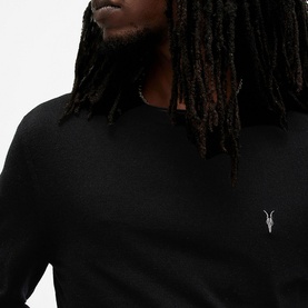 Mode Logo Fine-Knit Sweater