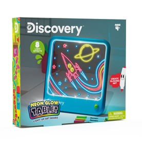 Neon Glow Drawing Board