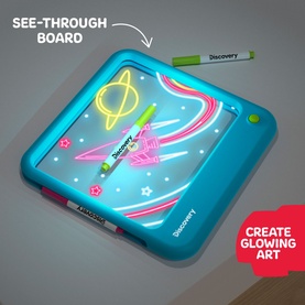 Neon Glow Drawing Board