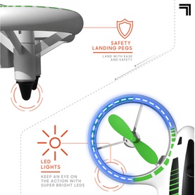Glow-Up Mini Stunt Drone