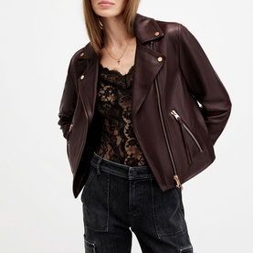 Dalby Leather Biker Jacket