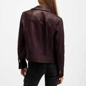 Dalby Leather Biker Jacket