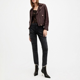 Dalby Leather Biker Jacket