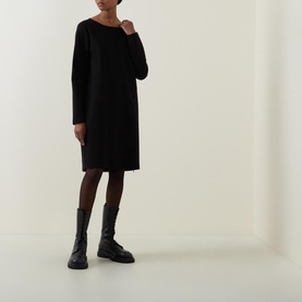 Straight-Fit Shift Dress