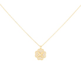 Heritage Bloom Mini Pendant Necklace