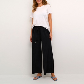 Mallie High-Rise Wide-Leg Trousers