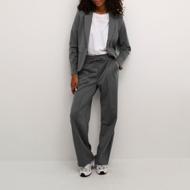 Jenny Tie-Waist Wide Leg Trousers