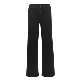 Karla High-Rise Wide Leg Jeans