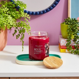 Black Cherry Large Candle
