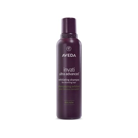 AVEDA Invati Ultra Advanced Exfoliating Shampoo Rich 200ml in deep plum bottle with pump dispenser