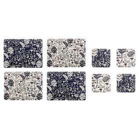 Woodland 8-Piece Placemat and Coaster Set