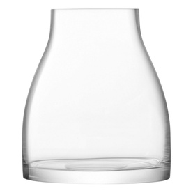 Flower Kiln Vase H21cm Clear