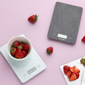 Elements White Quartz Effect Digital Scale