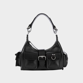 Amelia Vintage Treatment Leather Shoulder Bag