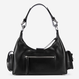 Amelia Vintage Treatment Leather Shoulder Bag