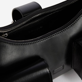 Amelia Vintage Treatment Leather Shoulder Bag