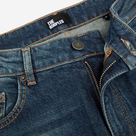 Low-Rise Denim Flared Jeans